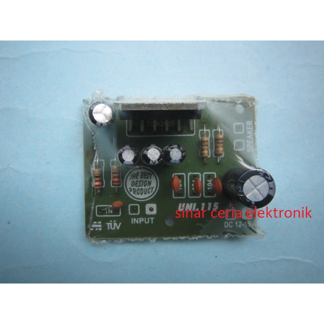 Kit Power Mono TDA 2005 Input DC 12V