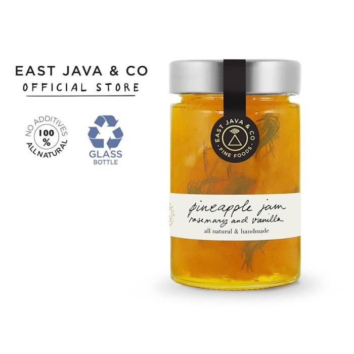 

Selai East Java & Co Pineapple Jam Rosemary & Vanilla - 250G (Selai Nanas)