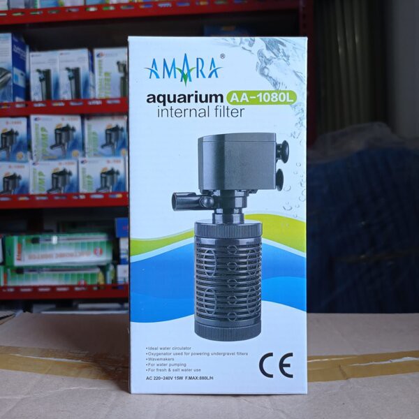 Pompa Air Aquarium Internal Filter Amara AA 1080L Akuarium 1808 L