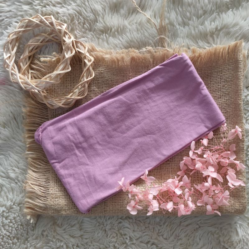 MANSET TANGAN SAMBUNG BOLERO PREMIUM KAOS RAYON STANDAR JUMBO-Dusty pink