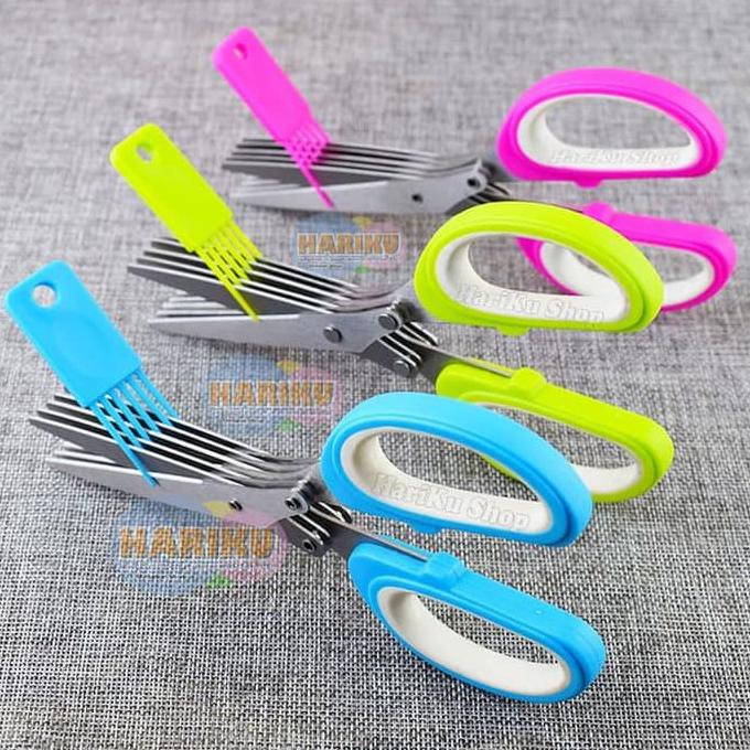 

Akbin786- Gunting 5 Lapis / Gunting Daun Bawang Gunting Sayur Dapur - X033 781A