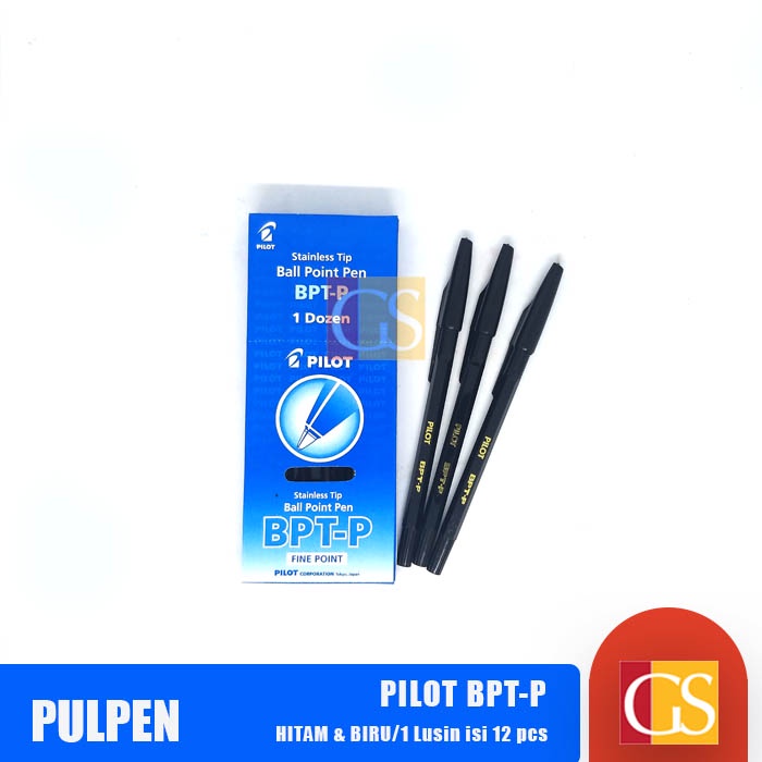 

PULPEN PILOT BPT-P HITAM DAN BIRU (1PCS)