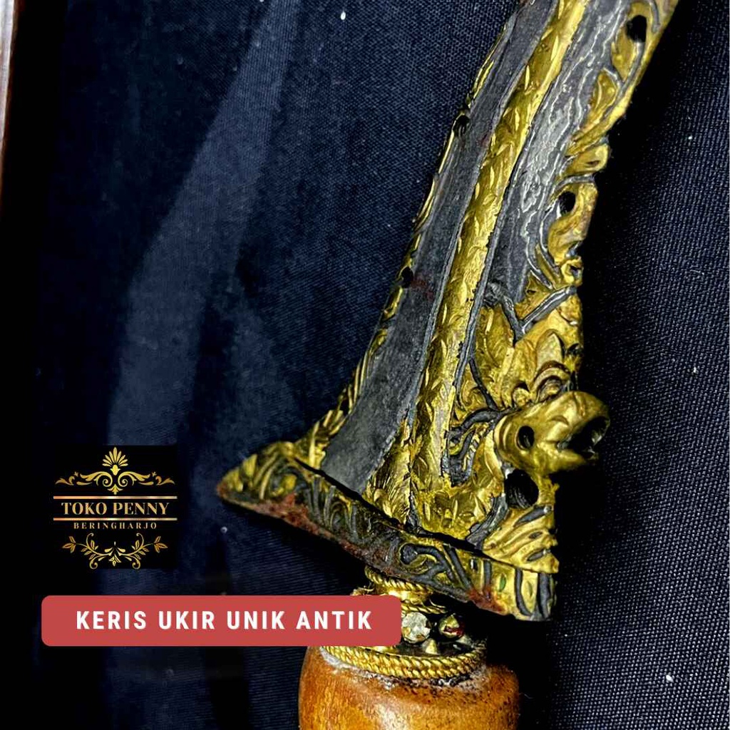 Keris Ukir Unik Antik