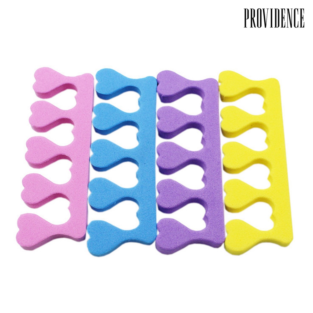 Providence 10/20Pcs Soft Sponge Nail Art Finger Toe Separator Salon Home Pedicure Tool