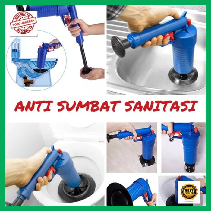 anti saluran mampet pembersih pipa keran air sink wastafel wc toilet