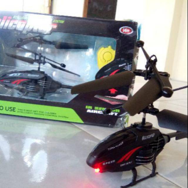  Helikopter  sensor tangan plus remote  Shopee Indonesia