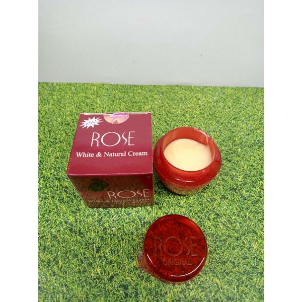 PAKET CREAM ROSE 5IN1 ORIGINAL // CR ROSE(DAY&amp;NIGHT) + SERUM + SABUN KINORI + FACIAL FOAM