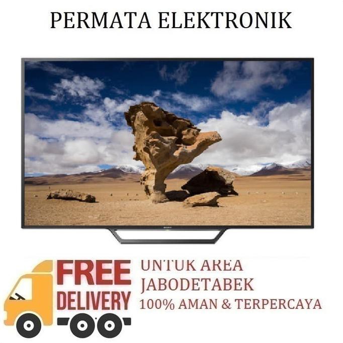 Ready&Siapkirim Sony Bravia Kdl-40W650D 40 Inch Full Hd Smart Youtube Led Tv 40W650