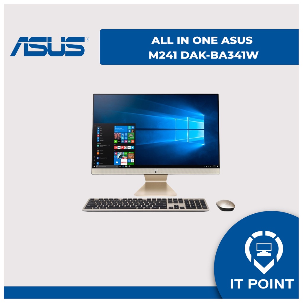 ASUS M241DAK-BA341W RYZEN 3-3250 4GB 1TB INTEGRATED AMD 23,8" WINDOWS 11