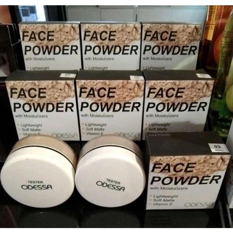 Face powder Odessa | Bedak tabur odessa