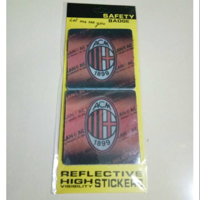 

Sticker safety badge AC Milan