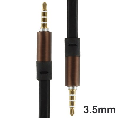 Kabel AUX 3.5mm HiFi Noodle Design 1 Meter - S-IP4G