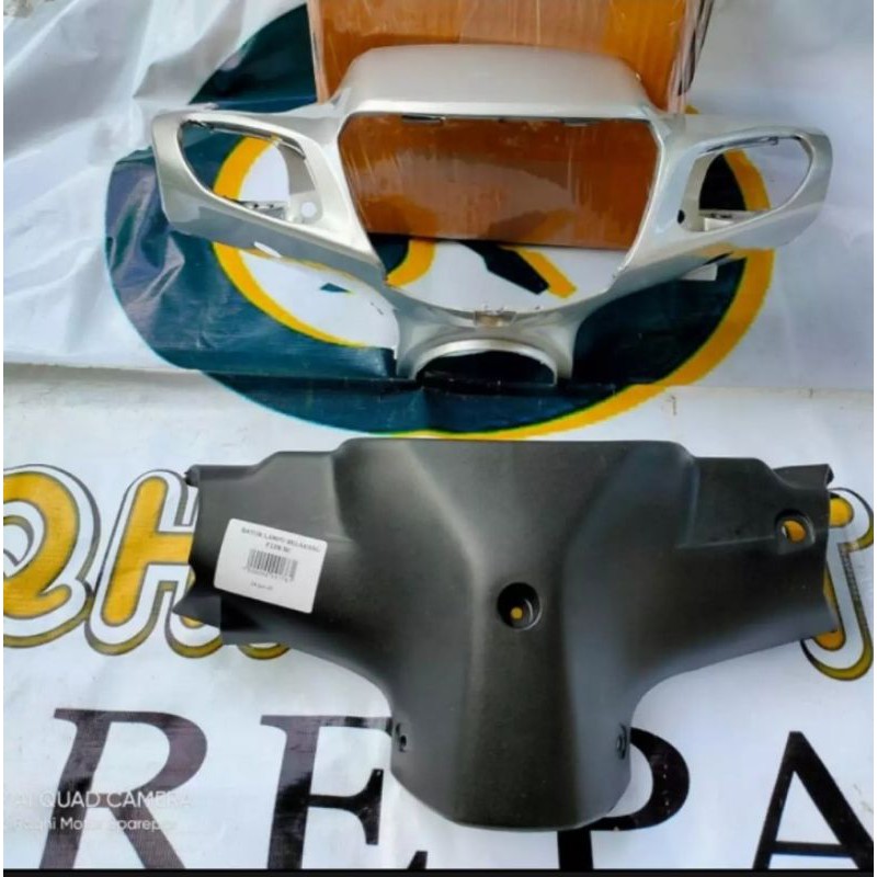 batok kepala depan belakang fizr fizr warna hitam silver