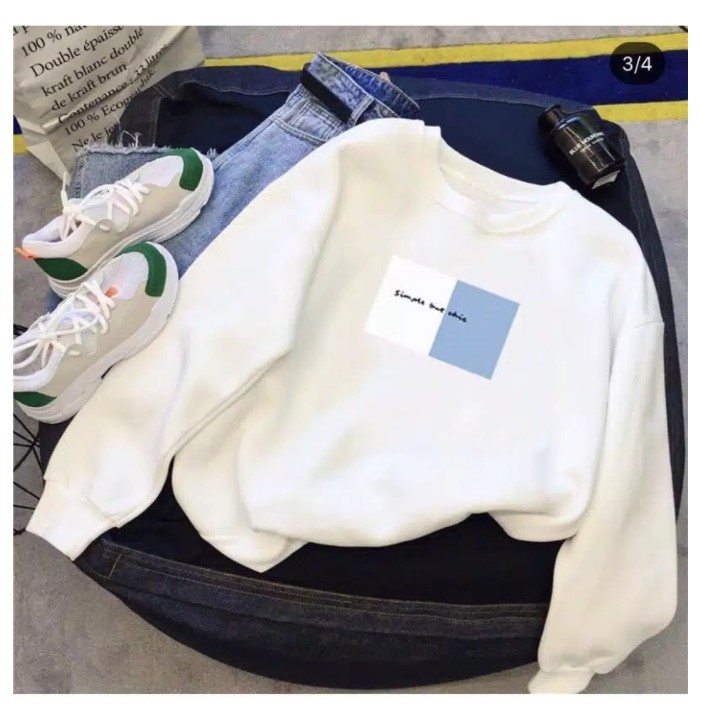 SWEATER UNISEX SIMPLE DEAR TEBAL PREMIUM TERBARU,