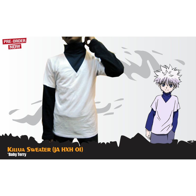 Sweater Anime | KILLUA SWEATER COSPLAY(JA HXH 01)