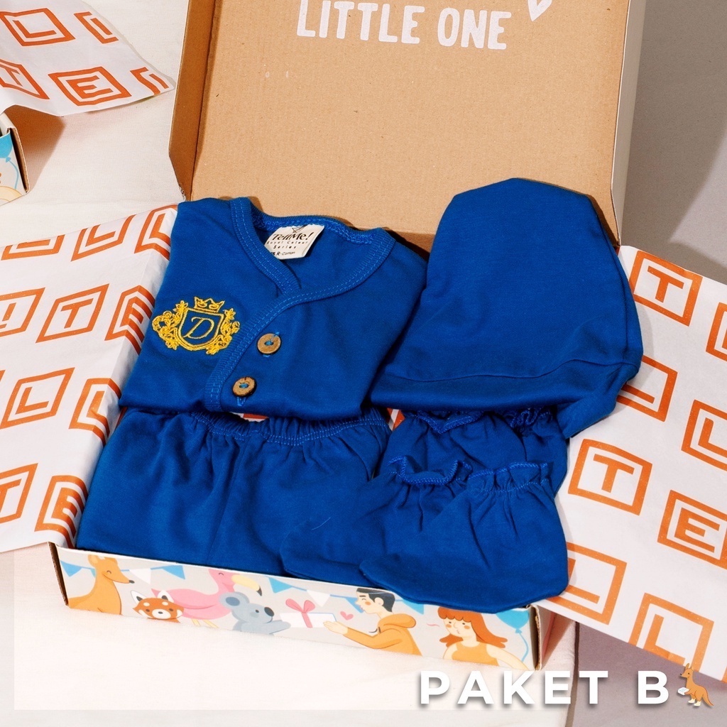 Hampers Bayi Newborn Baby Gift Set Parcel Hadiah Kado Lahiran Laki Laki Perempuan Cowok Cewek Custom-PAKET B