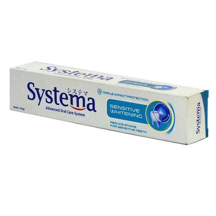 Systema Toothpaste Sensitive White 105g