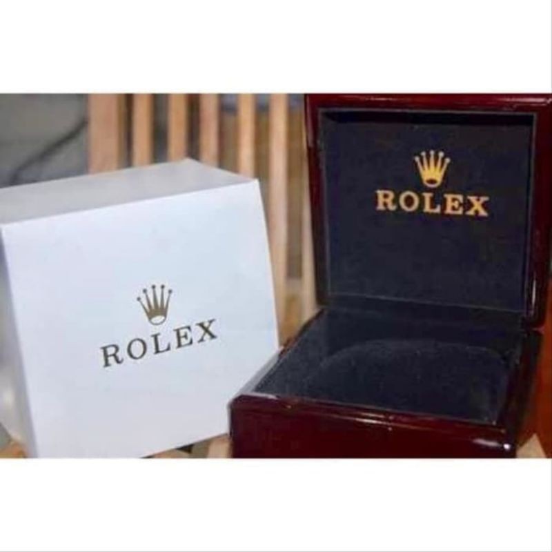 Kotak Jam Tangan Rolex Kayu Premium Box Exclusive