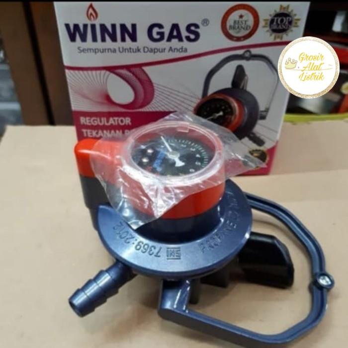 Kepala regulator win gas W900 M dual lock ORIGINAL