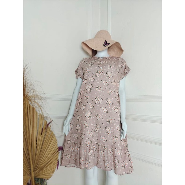 Daster Ruffle Hits Busui Friendly | Daster ruffle viral kekinian | daster ruffle jumbo motif | daste