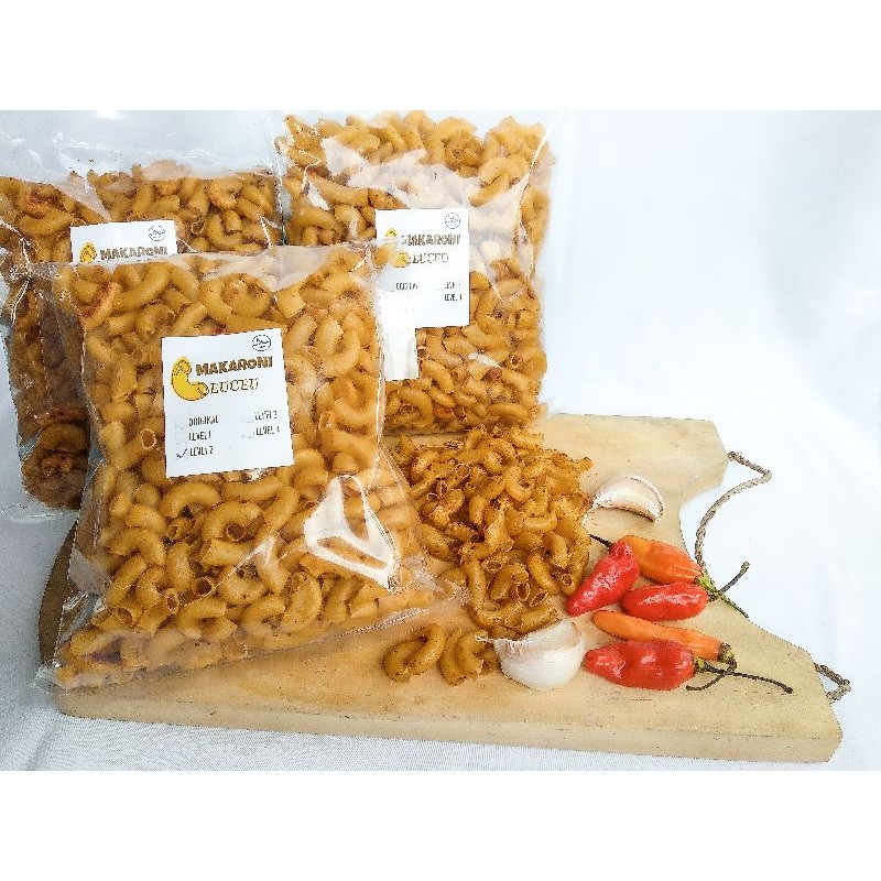 

Makaroni Seblak / Makaroni Seblak Panggang / Makaroni Pedas / Usus Crispy Asin dan Pedas