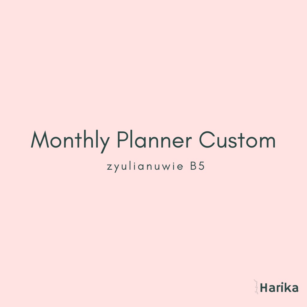 

Monthly Planner 2022 Custom Compact Planner 3 bulan