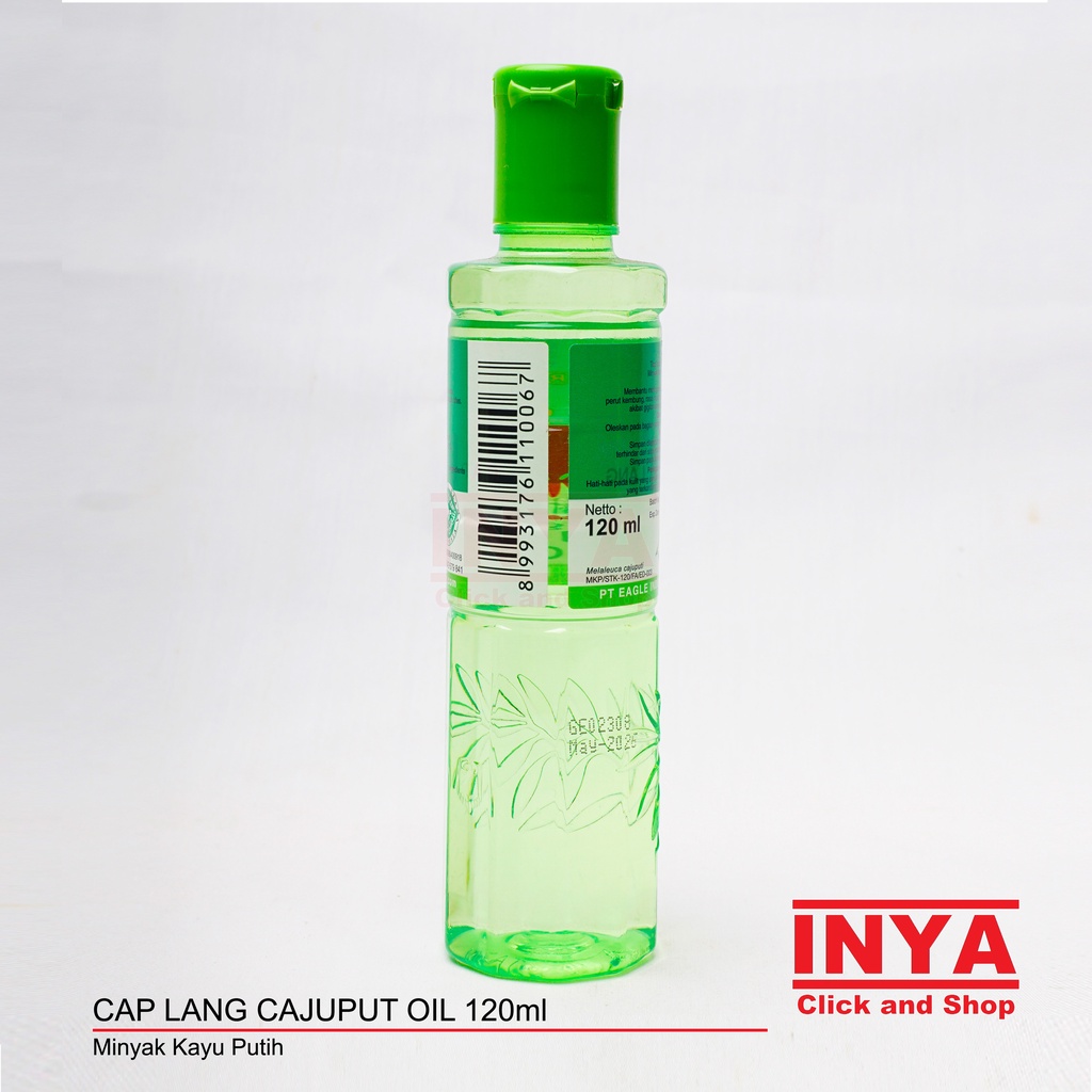 MINYAK KAYU PUTIH CAP LANG - CAJUPUT OIL 120ml - Massage - Pijat