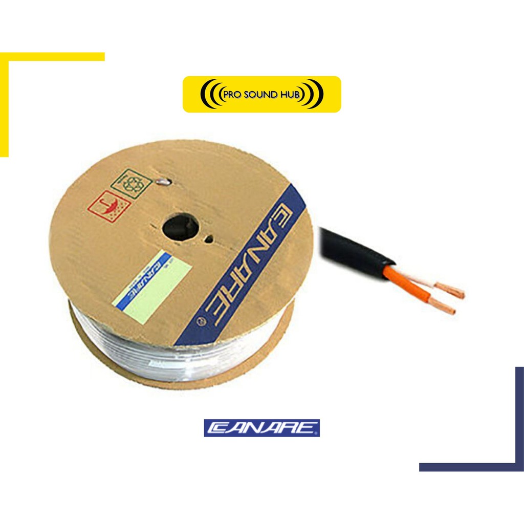 Canare 2S7F 2S-7F 2S 7F Original Kabel Speaker 2 Conductor Roll 100m