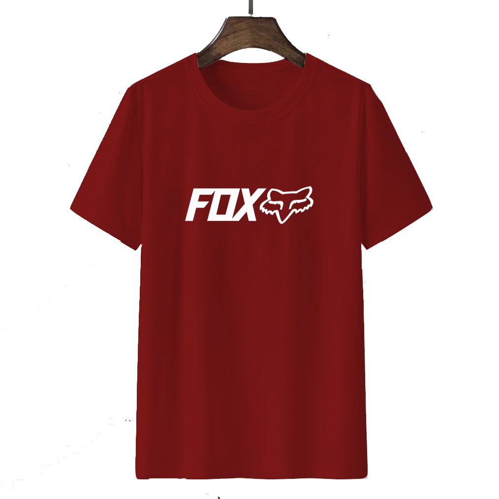 Tshirt Baju Kaos Distro Fox / Kaos Distro Pria Wanita