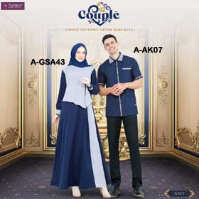 COUPLE 07 AK 07 / GSA 43 NAVY TERBARU Aurany ORIGINAL TOYOBO DELUXE