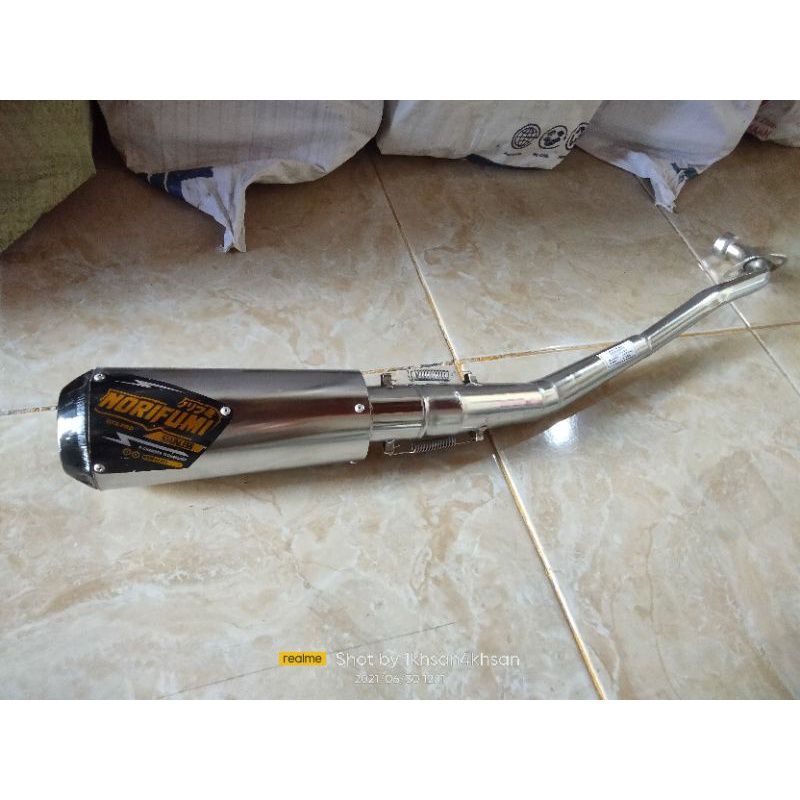 Knalpot Racing Norifumi Supra, Smash, Shogun, Jupiter dll Knalpot Norifumi Bebek