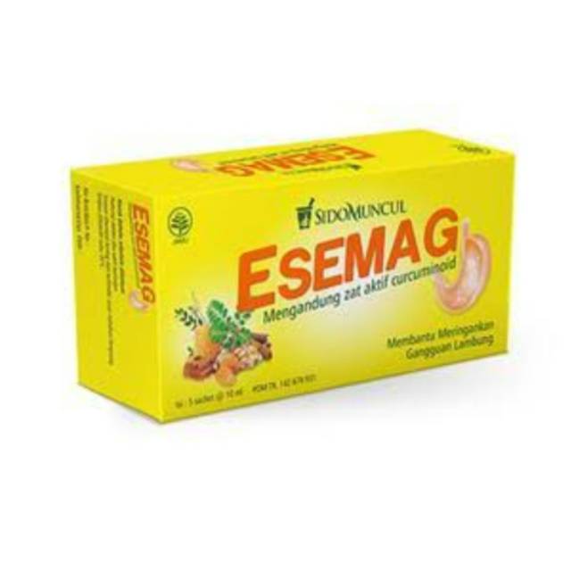 Esemag Obat maag / Box isi 5 sachet