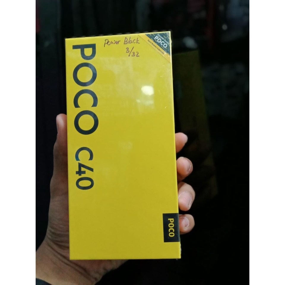 HP POCO C40 RAM 4GB/ 64GB