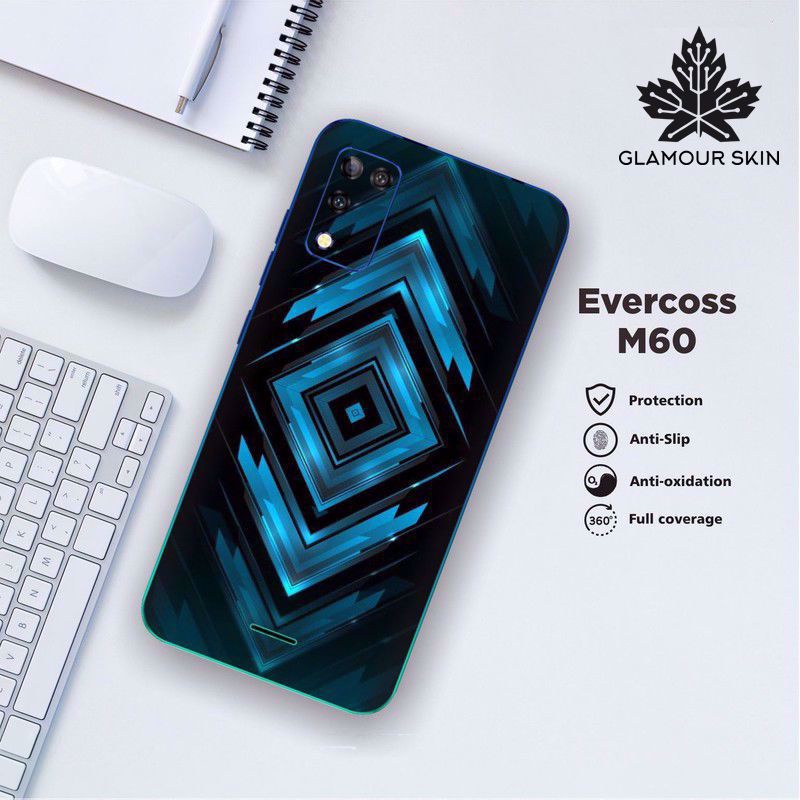 *(Dapat2PCS)* EVERCOSS M60 Garskin Case/Stiker Protector Motif PATTERN