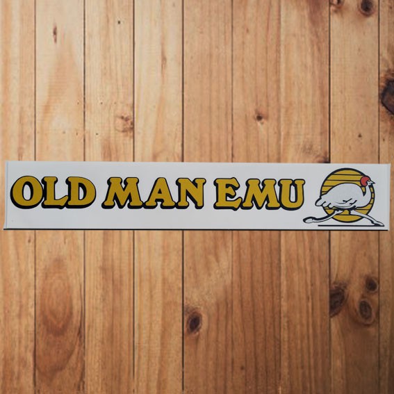 

Stiker Old Man Emu Horizontal Text