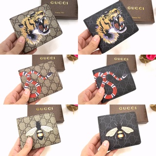  DOMPET  PENDEK PRIA  GUCCI  60223 TIGER SNAKE BEE DOMPET  MAN 