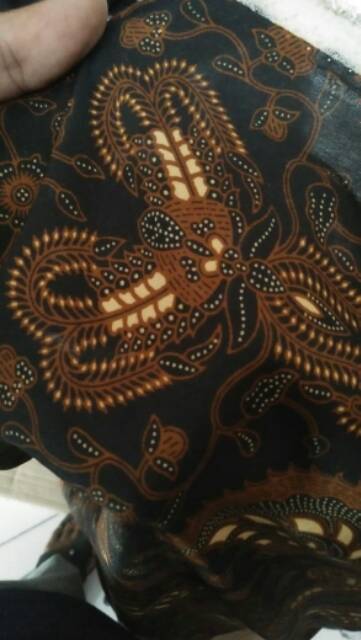 Kani batik semi sutra halus,lebar 1,15m