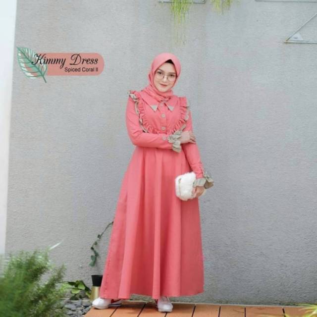Kimmy dress (gamis wanita)