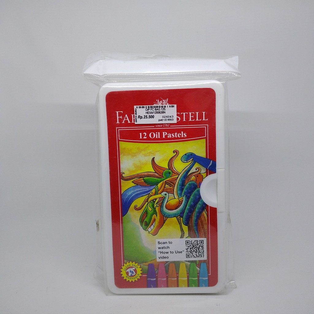 

[GB] OIL PASTER FABER CASTELL 12WARNA BAG HEXA CRAYON (0261870)