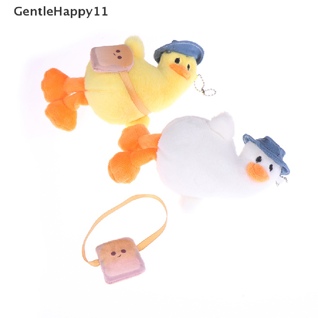 Gentlehappy Gantungan Kunci Boneka Bebek Bahan Plush