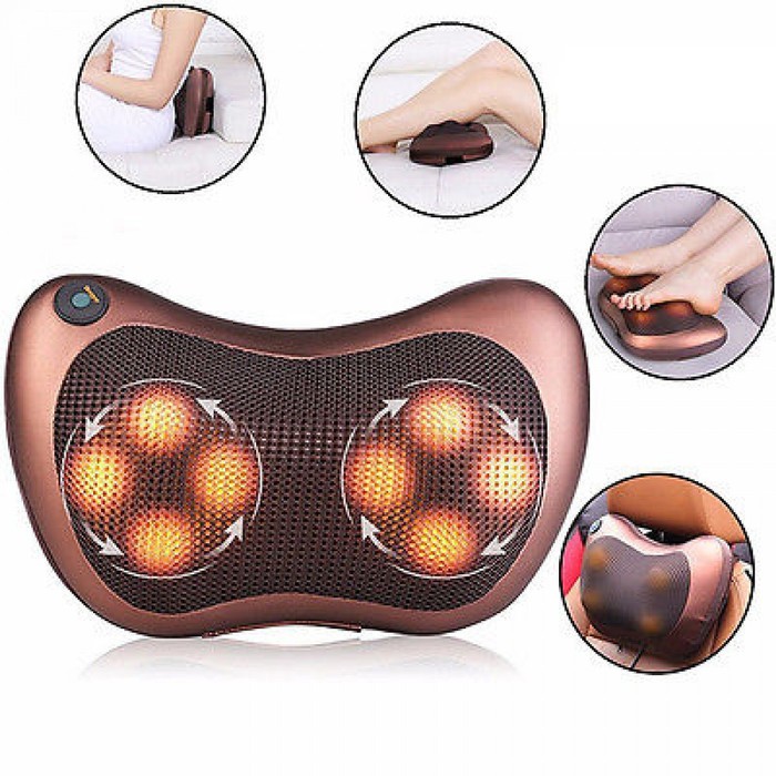 CHM-8028 Car &amp; Home Massage Pillow Bantal Pijat Elektrik Otomatis