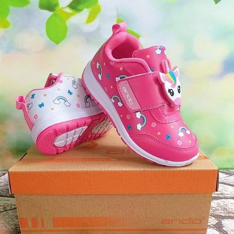 TREND TERKINI SEPATU ANAK ANDO UNICORN KECIL 29-32 ORIGINAL 3688 が