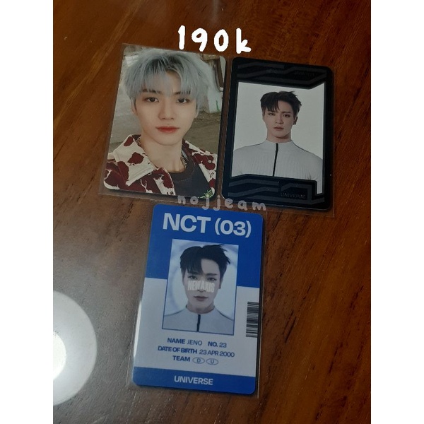 PC JAEMIN RIDIN SAPI + UC JEWEL UNIVERSE JENO