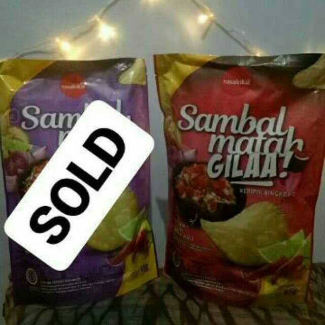 

kERIPIK SINGKONG "SAMBAL MATAH GILAA !