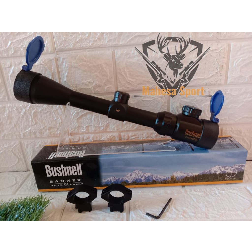 BUSHNELL 3-9X40 TUTUP FLIP FLOP RETICLE MIL DOT