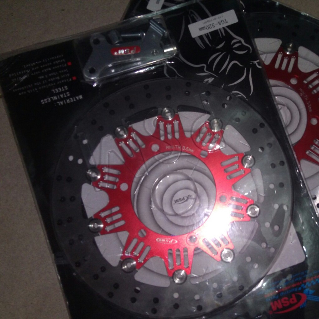 piringan cakram honda CBR150r facelift merek PSM / pcs