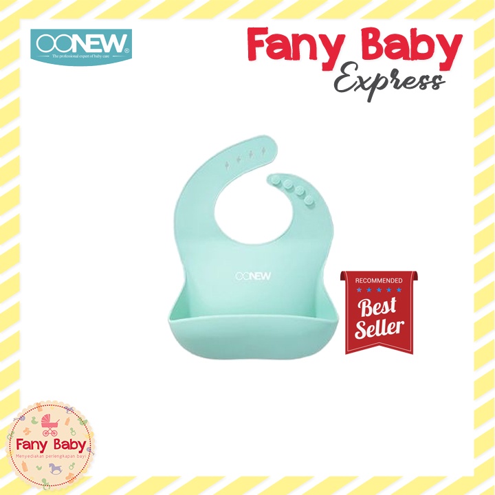 OONEW SILICONE WATERPROOF BABY BIB