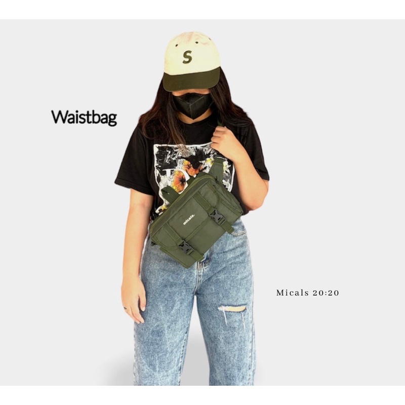 Micals.co - Slingbag Mizel Tas Selempang Gantung Leher Pria