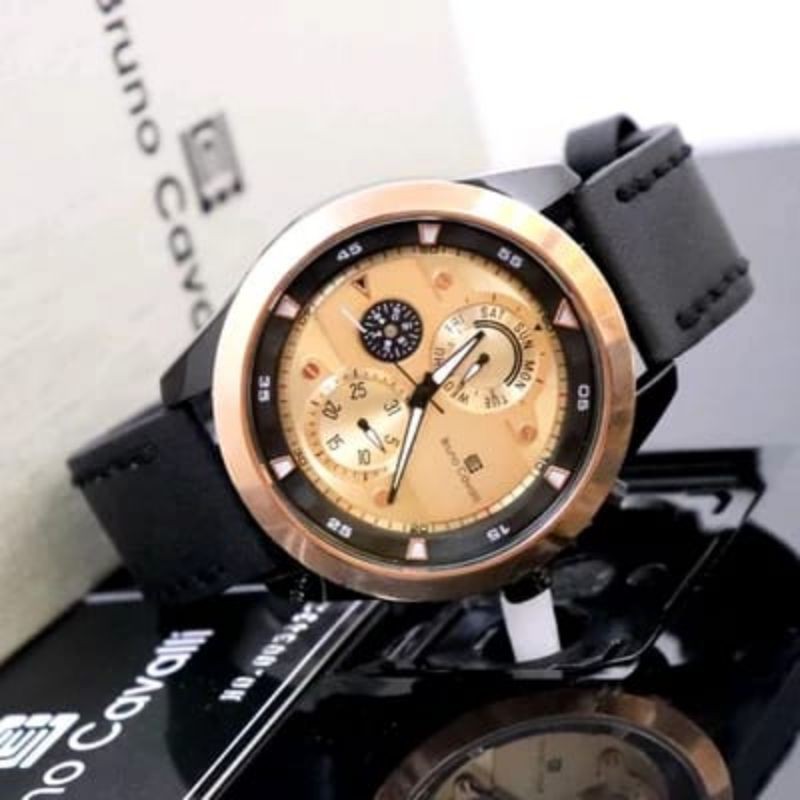 Jam Tangan Pria Bruno Cavalli Original Tahan Air