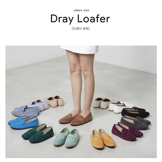 [PO] JINNY KIM DRAY LOAFER (ORI KOREA)  **BACA DESKRIPSI**